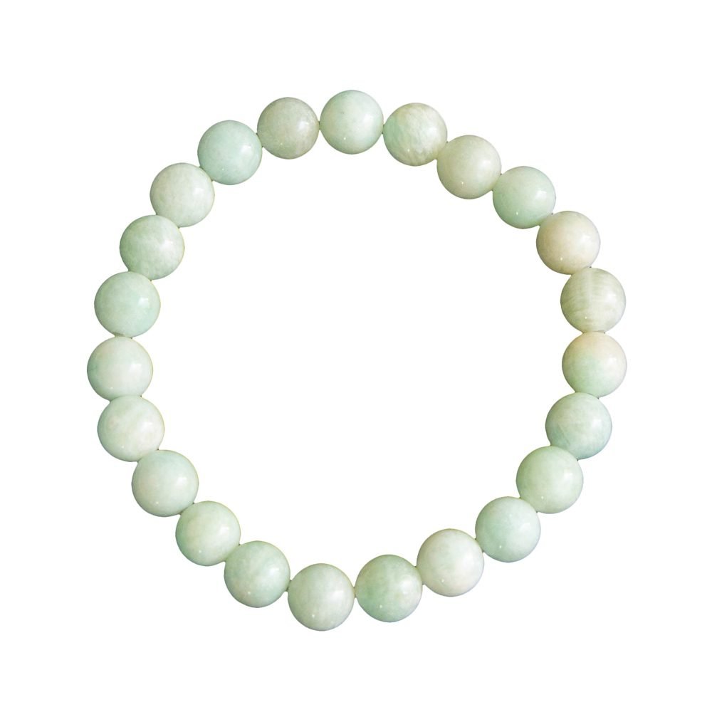Bracciale in Amazzonite – pietre sferiche