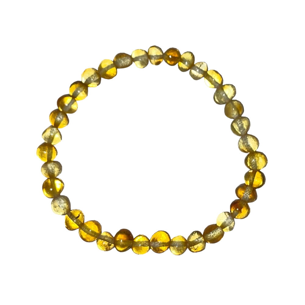 Bracciale in Ambra Gialla – Pietre pepite