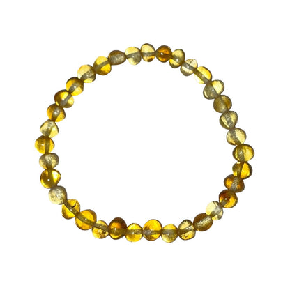 Bracciale in Ambra Gialla – Pietre pepite