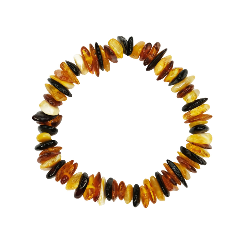 Bracciale in Ambra Multicolor – Per Bambini