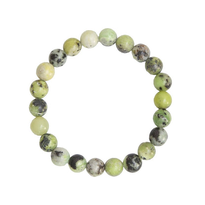 Bracciale in Crisoprasio Limone – Pietre con perline