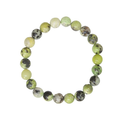 Bracciale in Crisoprasio Limone – Pietre con perline