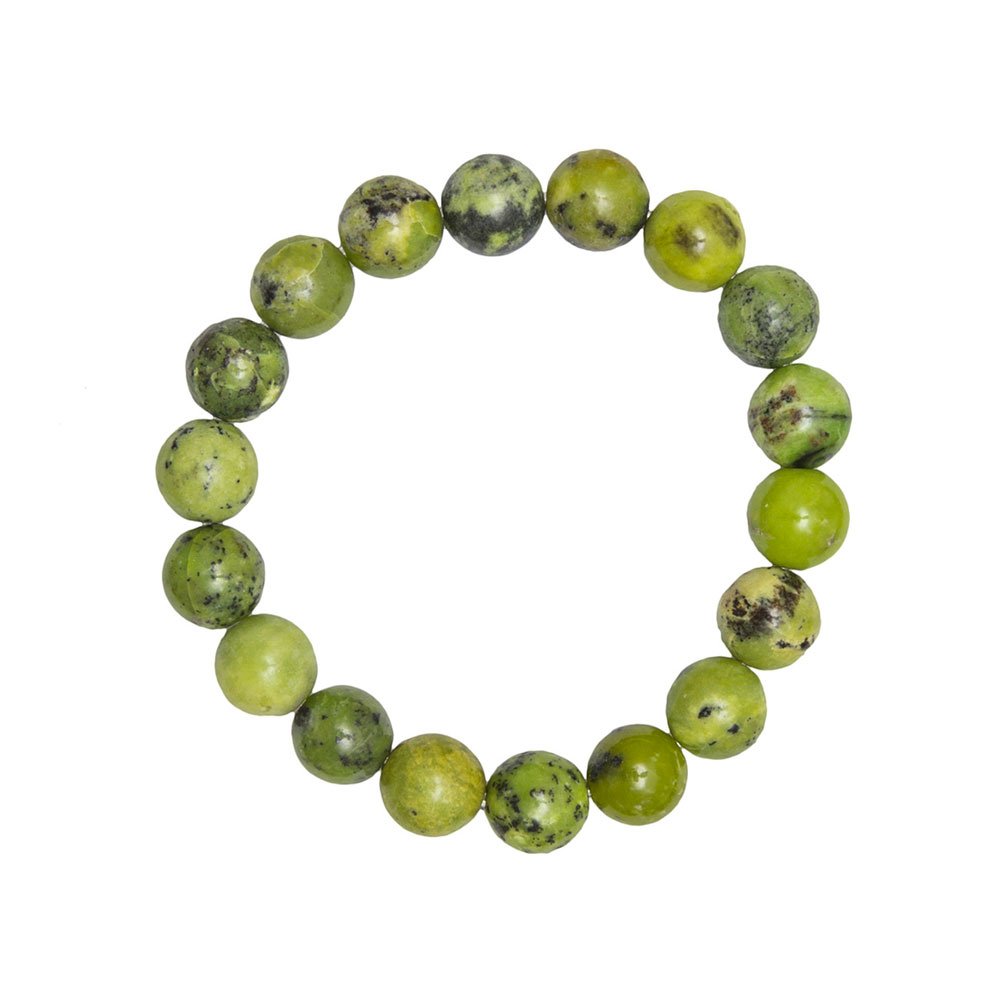 Bracciale in Crisoprasio Limone – Pietre con perline