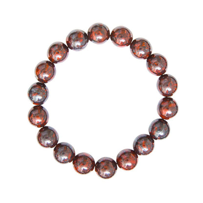 Bracciale in Diaspro Brecciato - Pietre con perline