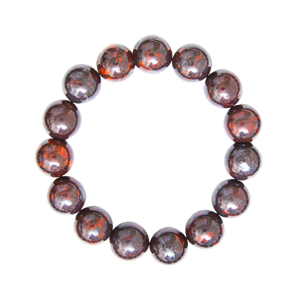 Bracciale in Diaspro Brecciato - Pietre con perline