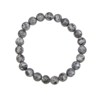 Bracciale Larvikite – pietre sferiche