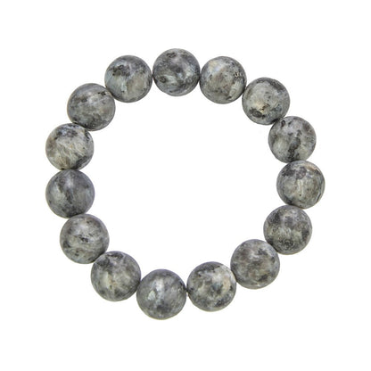 Bracciale Larvikite – pietre sferiche