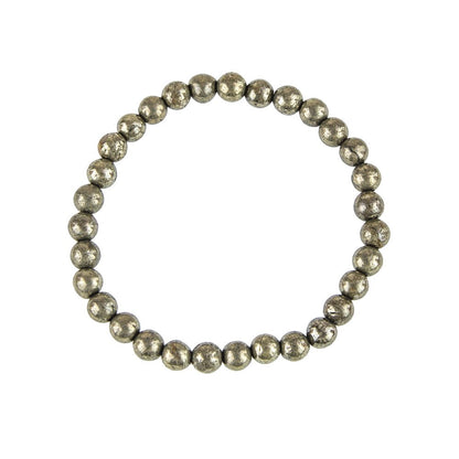 Bracciale in Pirite di Ferro - perline