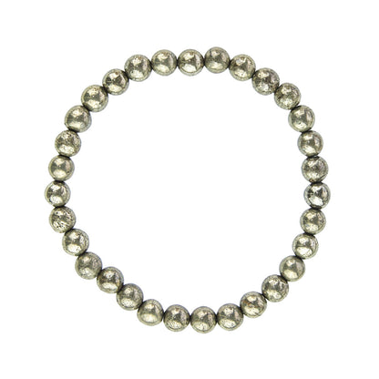 Bracciale in Pirite di Ferro - perline