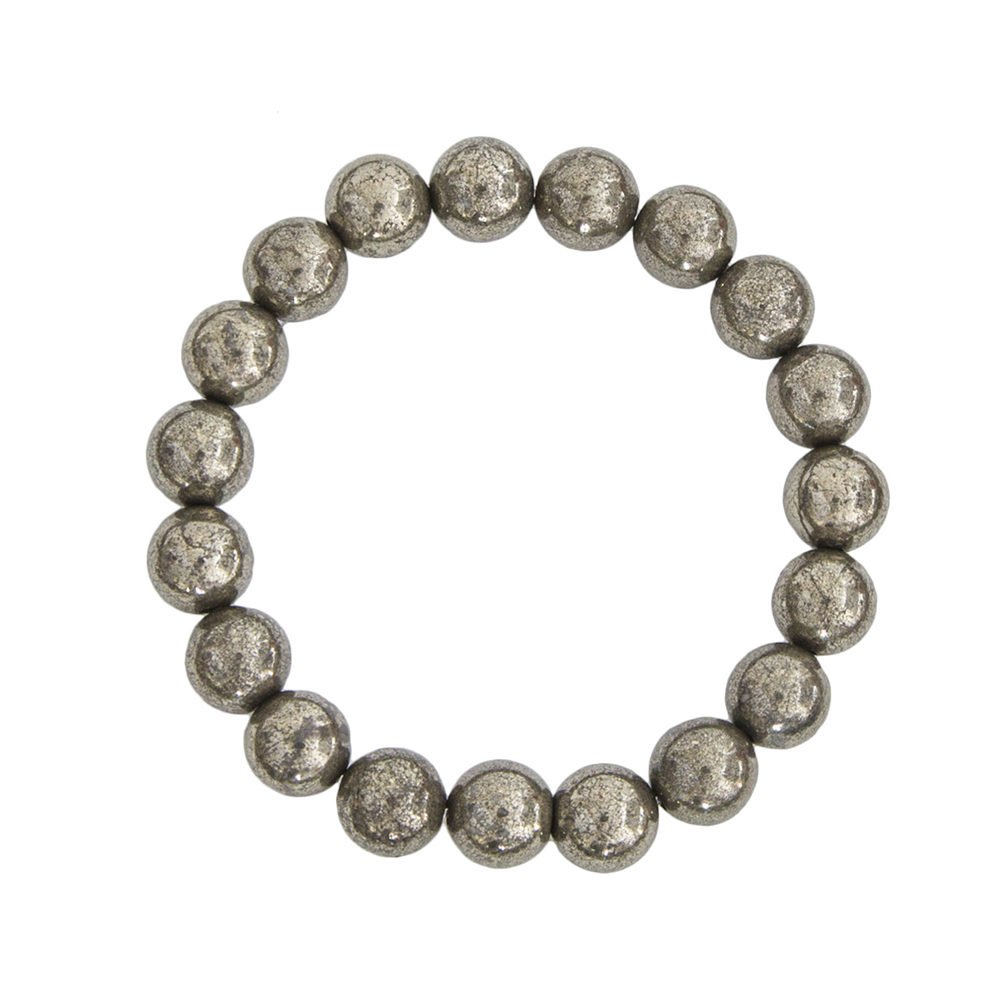 Bracciale in Pirite di Ferro - perline