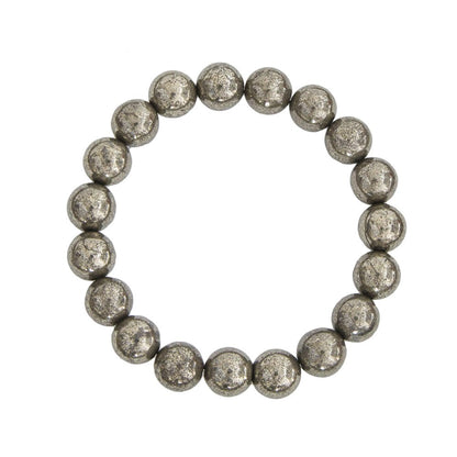 Bracciale in Pirite di Ferro - perline