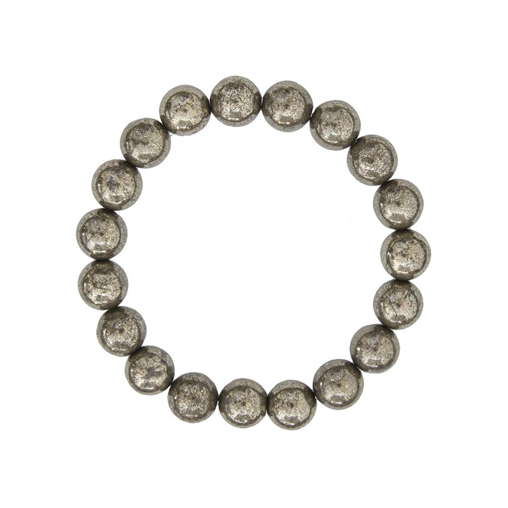 Bracciale in Pirite di Ferro - perline