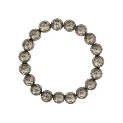 Bracciale in Pirite di Ferro - perline