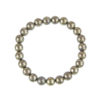 Bracciale in Pirite di Ferro - perline