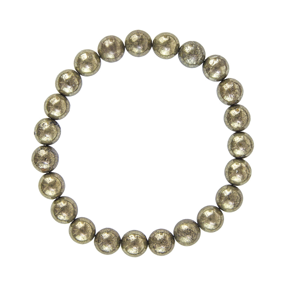 Bracciale in Pirite di Ferro - perline