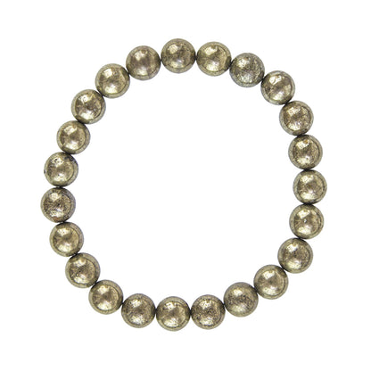 Bracciale in Pirite di Ferro - perline