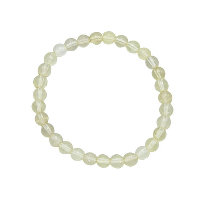 Bracciale con Topazio limone - perline
