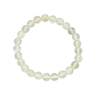 Bracciale con Topazio limone - perline