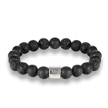 Bracciale Vergine – Pietra lavica – 20 cm