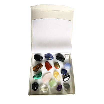 Scatola da 18 pietre laminate