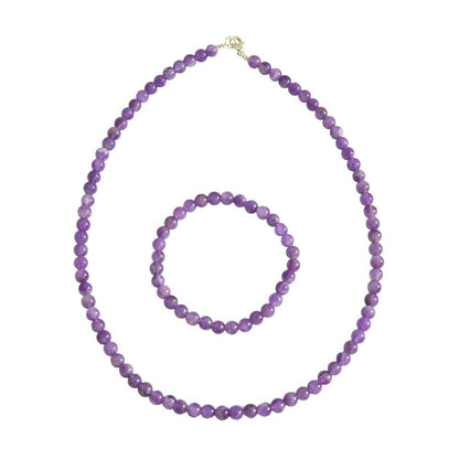 Set di Ametista – Pietre con perline da 6 mm