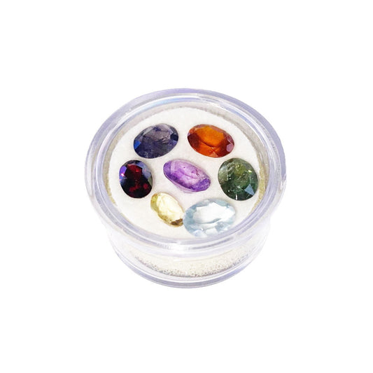 Scatola di cabochon di 7 chakra
