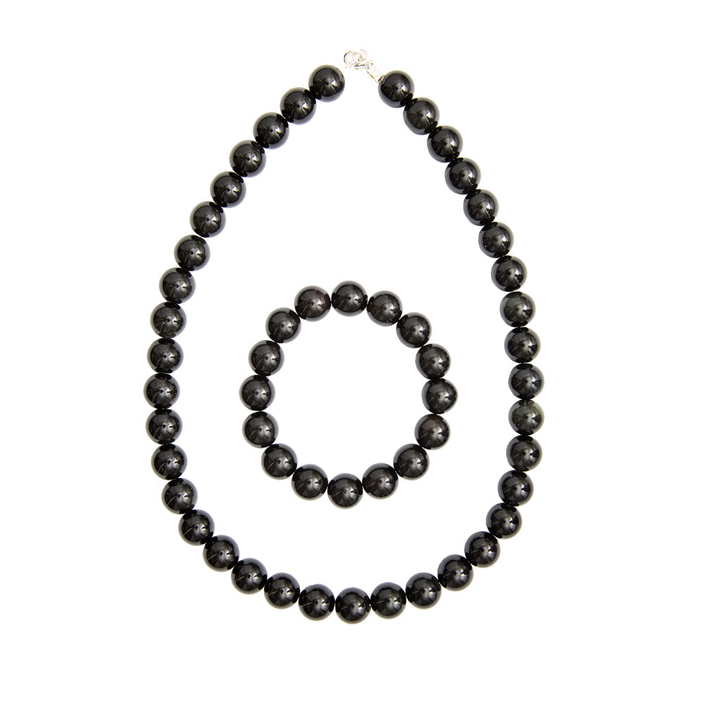 Set di Ossidiana nera – Pietre sferiche da 6 mm