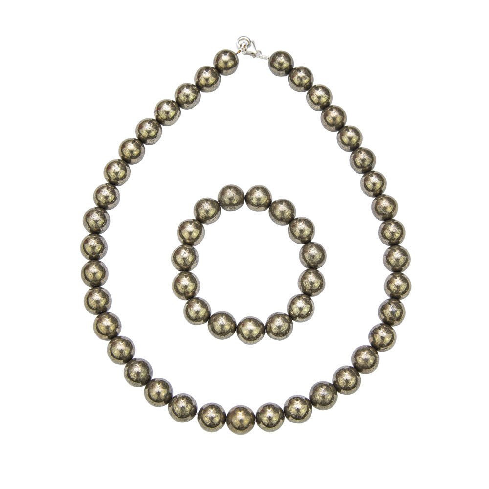 Set di Pirite di ferro – Pietre sferiche da 6 mm