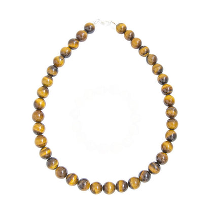Collana con Occhio di Tigre – Pietre Sferiche