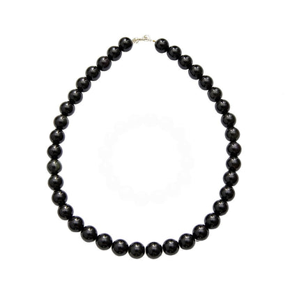 Collana in Agata Nera – Pietre sferiche
