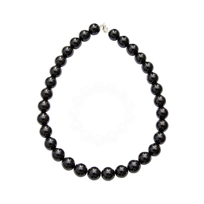 Collana in Agata Nera – Pietre sferiche