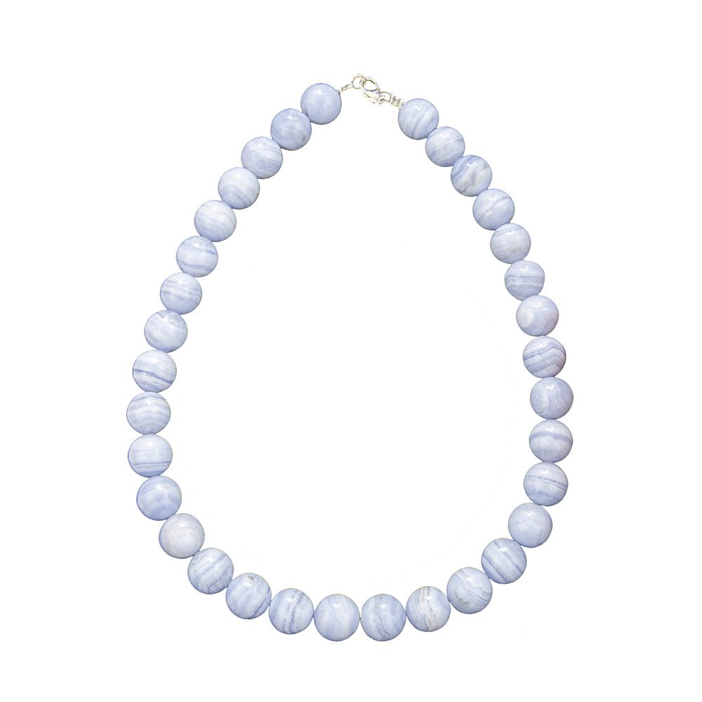 Collana di Calcedonio – Pietre sferiche