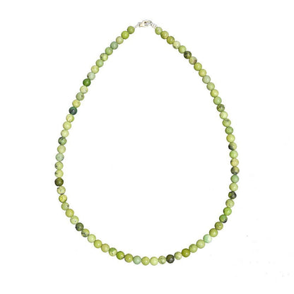 Collana con Crisoprasio Limone – Pietre Sferiche