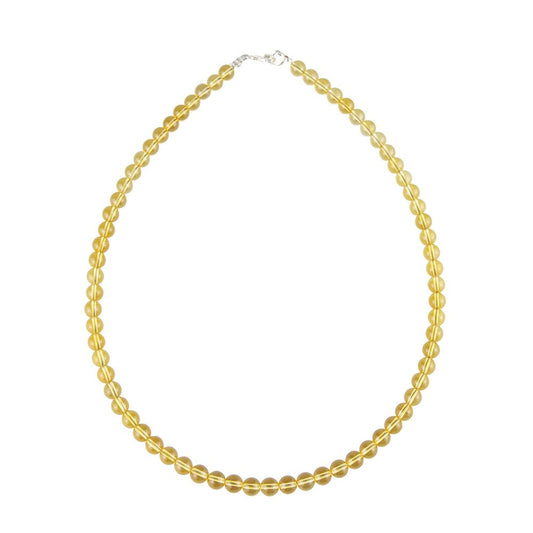 Collana con Citrino – Pietre Sferiche