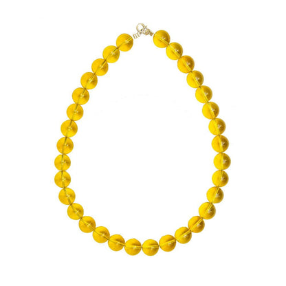 Collana con Citrino – Pietre Sferiche
