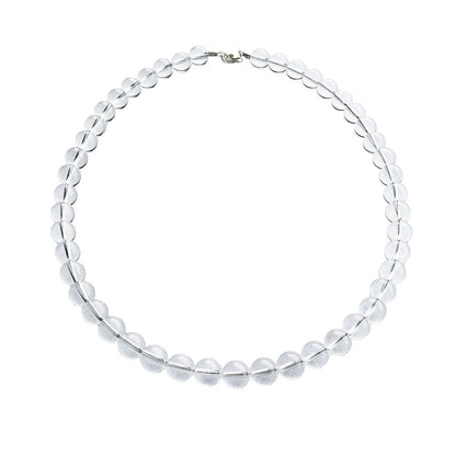 Collana in Cristallo di Rocca – Pietre sferiche