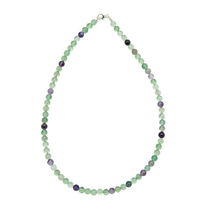 Collana in Fluorite Multicolore – Pietre sferiche