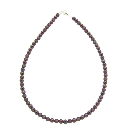 Collana di Granato Rosso – Pietre sferiche