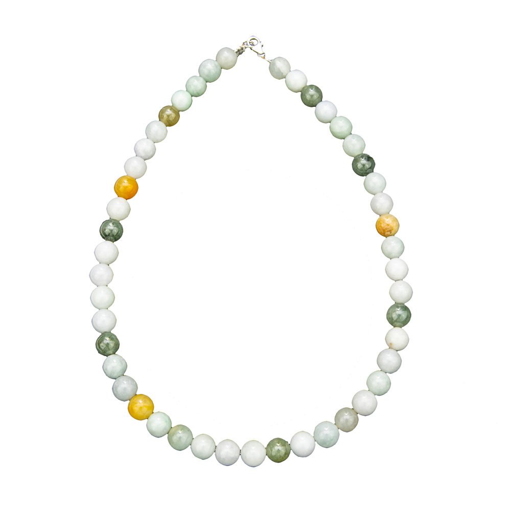 Collana di Giada Birmana – Pietre sferiche