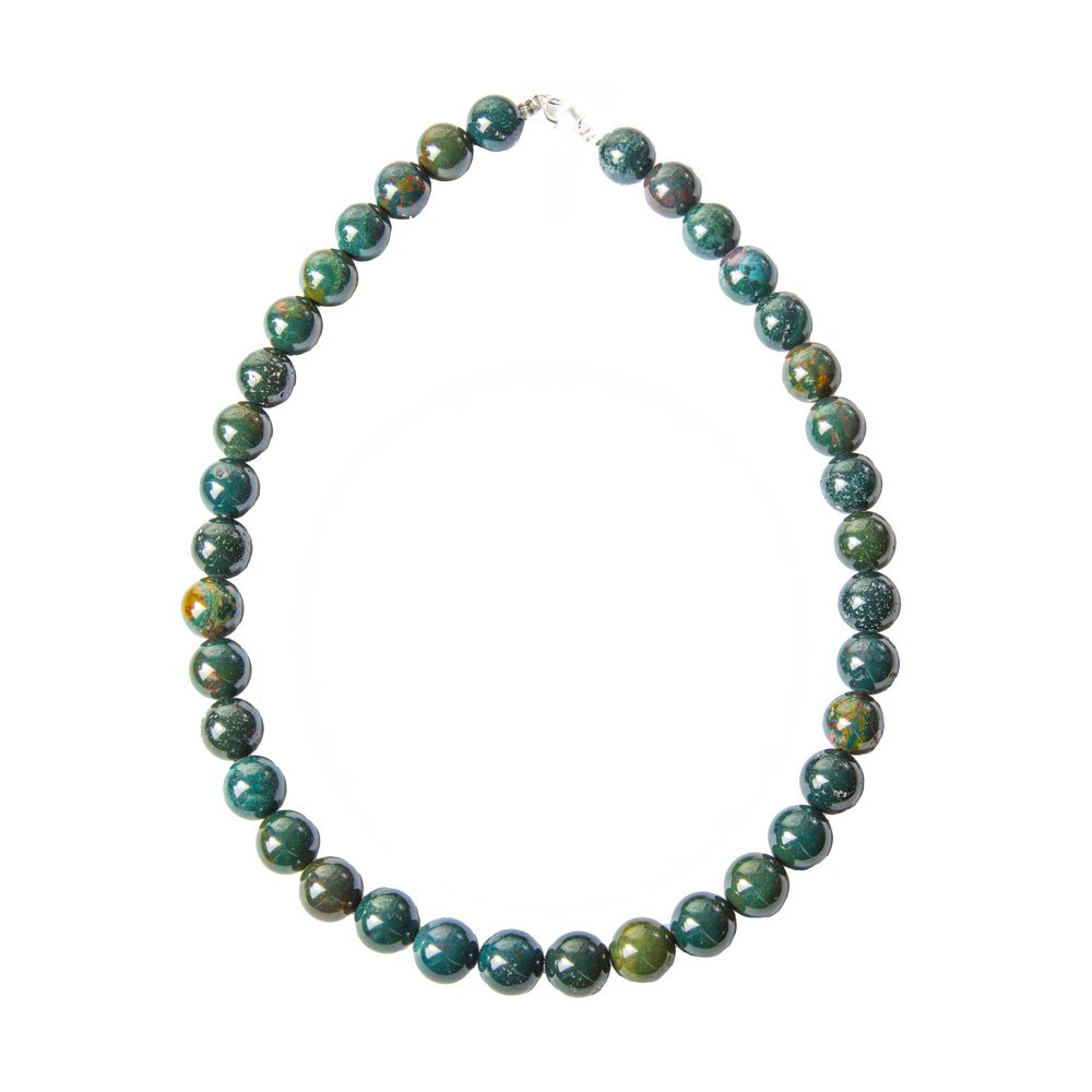 Collana di Diaspro Sanguigno - Pietre sferiche
