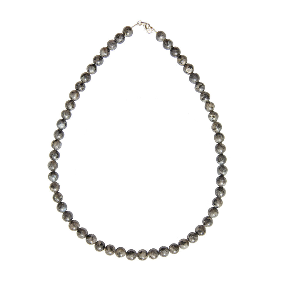 Collana in Labradorite con inclusioni – Pietre sferiche