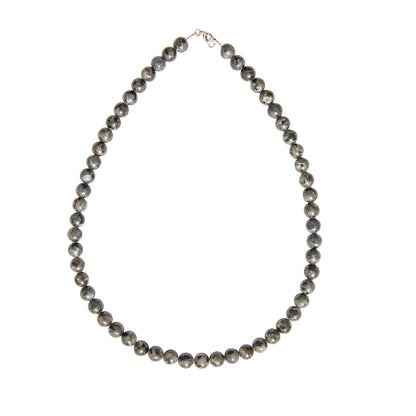 Collana in Labradorite con inclusioni – Pietre sferiche
