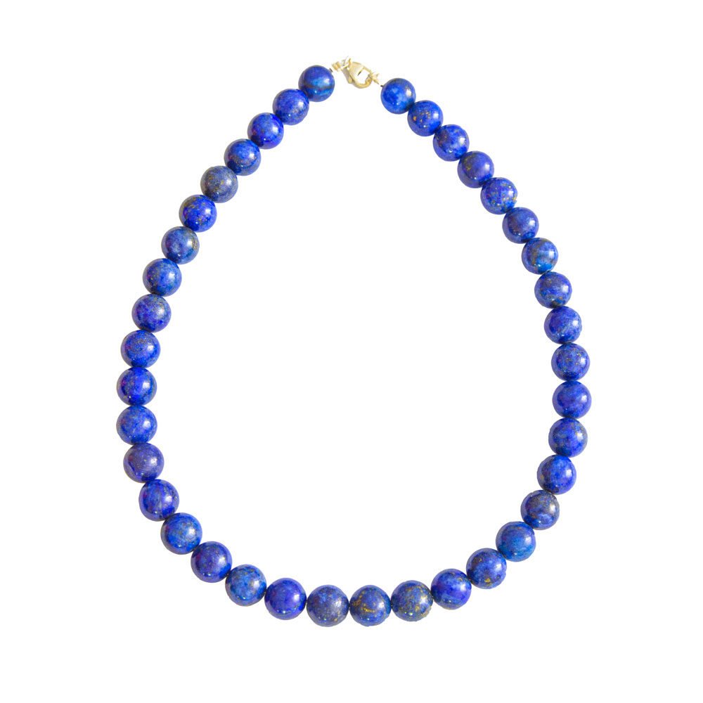Collana con Lapislazzuli – Pietre Sferiche