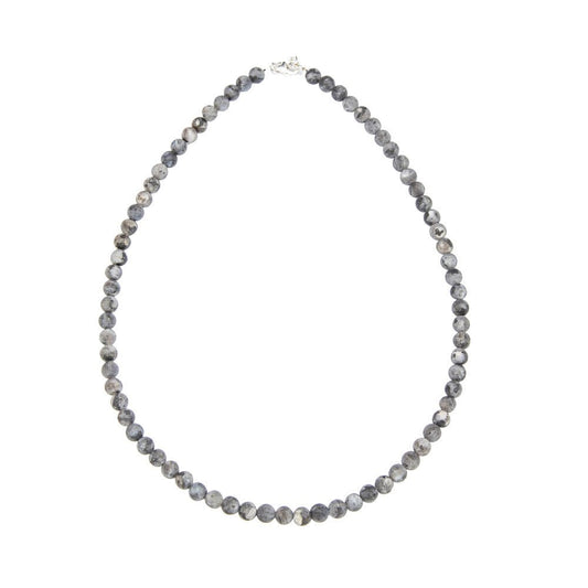 Collana Larvikite – Pietre Sferiche