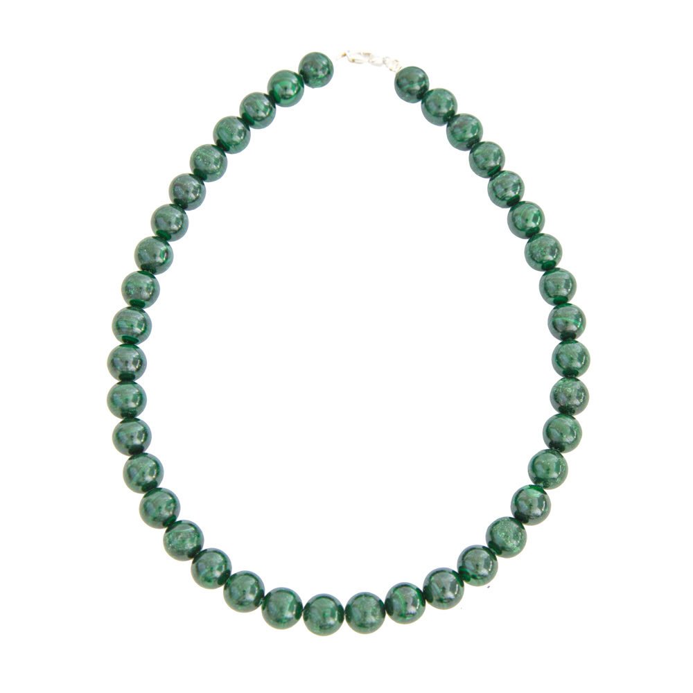 Collana in Malachite – Pietre sferiche