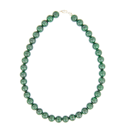 Collana in Malachite – Pietre sferiche