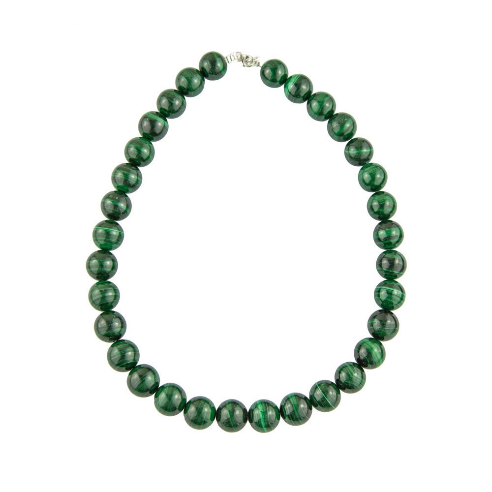 Collana in Malachite – Pietre sferiche