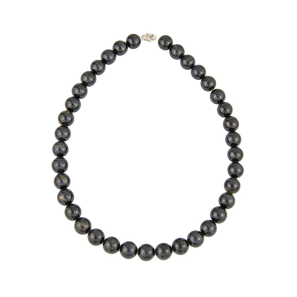 Collana Occhio di Falco – Pietre Sferiche