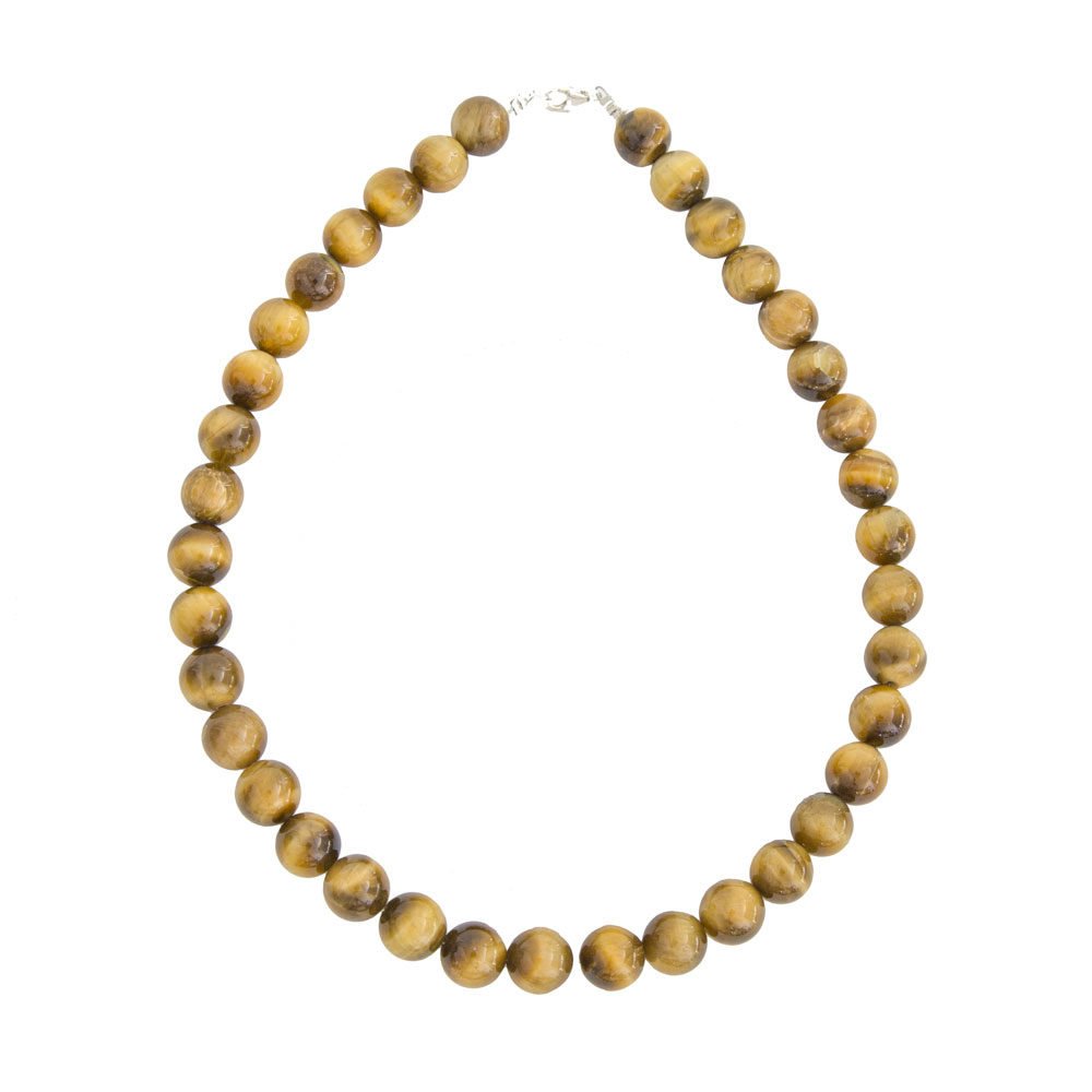 Collana con Occhio di Tigre – Pietre Sferiche