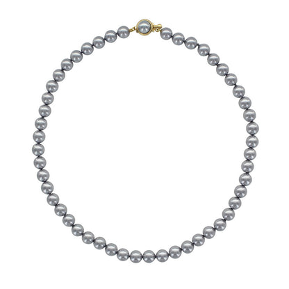 Collana di Perle di Maiorca Grigie – Perle da 8/14 mm